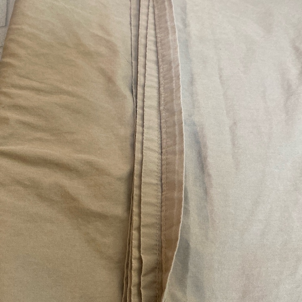 Mainstays Bed Flat sheet Tan solid Size FULL